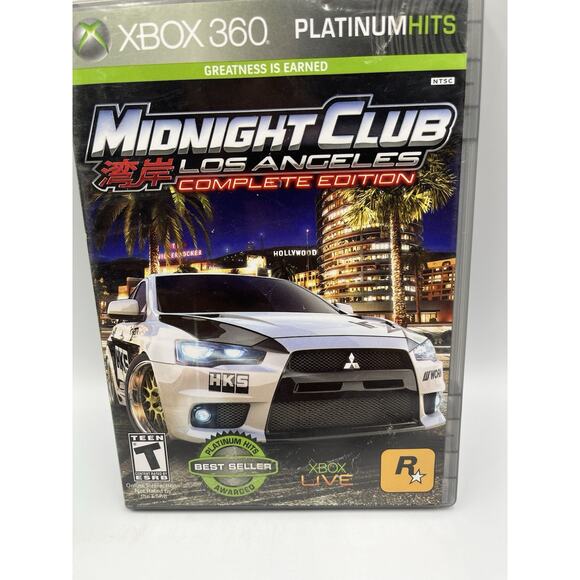 Midnight Club: Los Angeles - Complete Edition (Microsoft Xbox 360, 2009) Tested - Picture 4 of 9